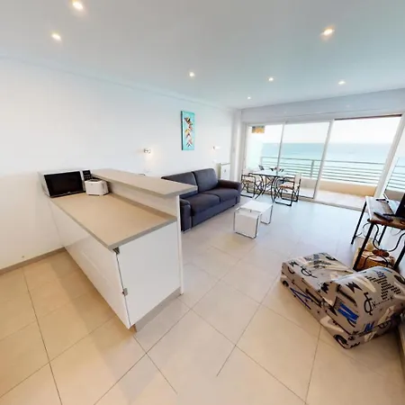 Le Florentina - Giotto - Superbe Studio Au 4eme Etage Face A La Mer Avec Terrasse Mae-9044 Apartment Menton